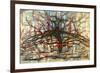 the Gray Tree 1912-Piet Mondrian-Framed Art Print