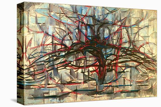 the Gray Tree 1912-Piet Mondrian-Stretched Canvas