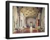 The Great Agate Hall in Catherine Palace in Tsarskoye Selo, 1859-Luigi Premazzi-Framed Giclee Print