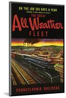 The Great All-Weather Fleet-null-Mounted Art Print