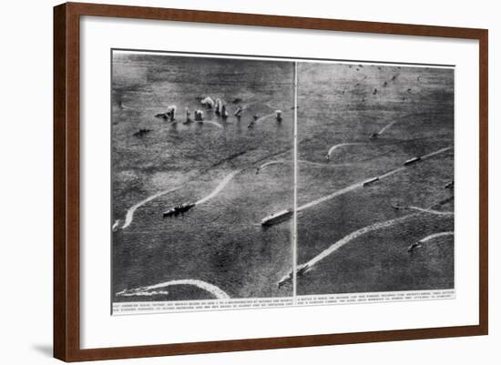 The Great American Naval Victory Off Midway Island, 6th-8th June 1942-null-Framed Photographic Print