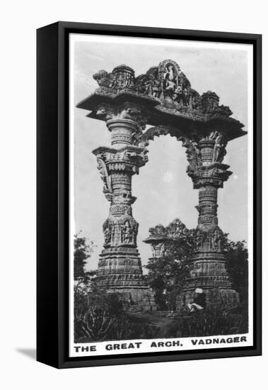 The Great Arch, Vadnagar, Gujarat, India, C1925-null-Framed Stretched Canvas