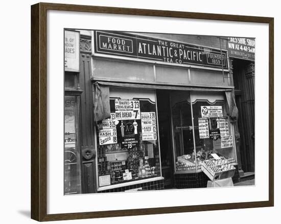 The Great Atlantic and Pacific Tea Company-null-Framed Photographic Print