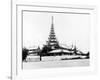 The Great Audience Hall at the King's Palace, Mandalay, C.1890-null-Framed Photographic Print