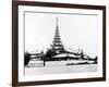 The Great Audience Hall at the King's Palace, Mandalay, C.1890-null-Framed Photographic Print