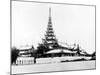 The Great Audience Hall at the King's Palace, Mandalay, C.1890-null-Mounted Photographic Print