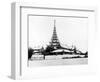 The Great Audience Hall at the King's Palace, Mandalay, C.1890-null-Framed Photographic Print
