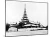 The Great Audience Hall at the King's Palace, Mandalay, C.1890-null-Mounted Premium Photographic Print