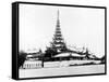 The Great Audience Hall at the King's Palace, Mandalay, C.1890-null-Framed Stretched Canvas