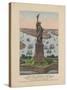 The Great Bartholdi Statue – Liberty Enlightening the World, 1885-N. and Ives, J.M. Currier-Stretched Canvas