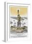 The Great Bartholdi Statue-Currier & Ives-Framed Giclee Print