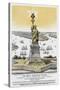 The Great Bartholdi Statue-Currier & Ives-Stretched Canvas