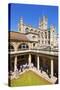 The Great Bath, Roman Baths-Neale Clark-Stretched Canvas