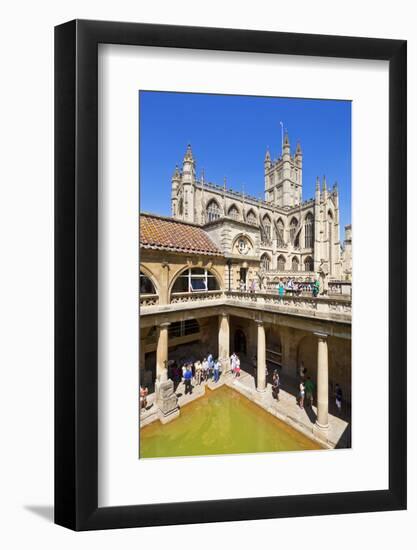 The Great Bath, Roman Baths-Neale Clark-Framed Photographic Print