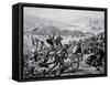 The Great Battle of Brunanburgh, 937, Illustration from the Book The History of the Nation-Alfred Pearse-Framed Stretched Canvas