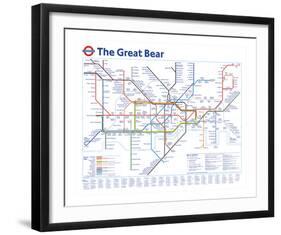 The Great Bear-Simon Patterson-Framed Giclee Print