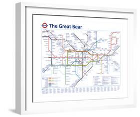 The Great Bear-Simon Patterson-Framed Giclee Print