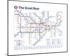 The Great Bear-Simon Patterson-Mounted Giclee Print