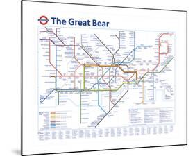 The Great Bear-Simon Patterson-Mounted Giclee Print