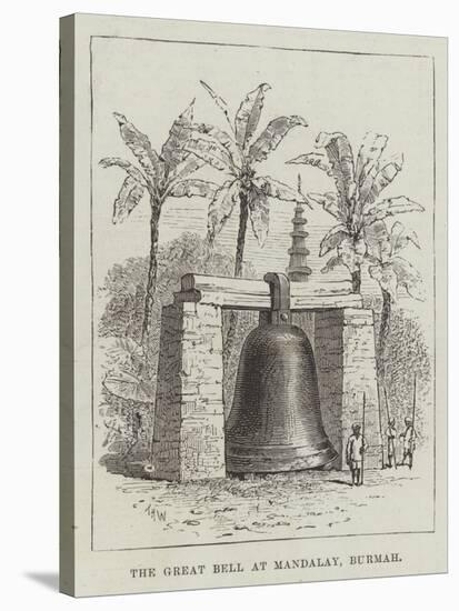 The Great Bell at Mandalay, Burmah-Thomas Harrington Wilson-Stretched Canvas