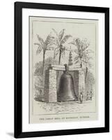 The Great Bell at Mandalay, Burmah-Thomas Harrington Wilson-Framed Giclee Print