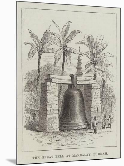 The Great Bell at Mandalay, Burmah-Thomas Harrington Wilson-Mounted Giclee Print