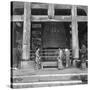 The Great Bell of Chion-In Temple, Kyoto, Japan, 1904-Underwood & Underwood-Stretched Canvas