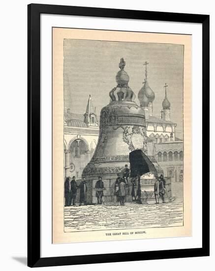 The Great Bell of Moscow, 1893-null-Framed Premium Giclee Print