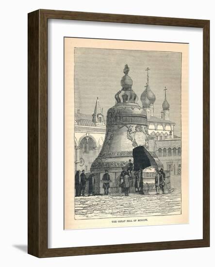 The Great Bell of Moscow, 1893-null-Framed Giclee Print