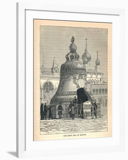 The Great Bell of Moscow, 1893-null-Framed Giclee Print