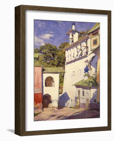 The Great Bells, 1929 (Oil on Canvas)-Sergei Arsenevich Vinogradov-Framed Giclee Print