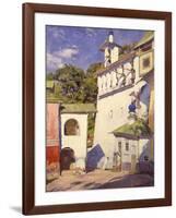 The Great Bells, 1929 (Oil on Canvas)-Sergei Arsenevich Vinogradov-Framed Giclee Print