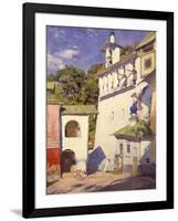 The Great Bells, 1929 (Oil on Canvas)-Sergei Arsenevich Vinogradov-Framed Giclee Print