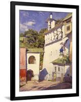 The Great Bells, 1929 (Oil on Canvas)-Sergei Arsenevich Vinogradov-Framed Giclee Print