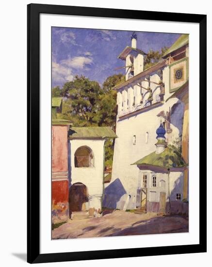 The Great Bells, 1929 (Oil on Canvas)-Sergei Arsenevich Vinogradov-Framed Giclee Print