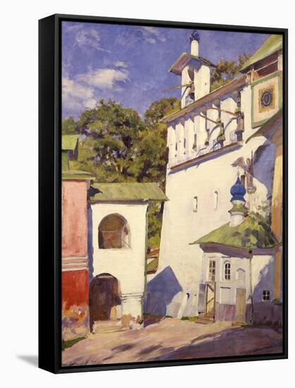 The Great Bells, 1929 (Oil on Canvas)-Sergei Arsenevich Vinogradov-Framed Stretched Canvas