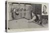 The Great Billiard Match Between Collins and Peall at the Royal Aquarium-null-Stretched Canvas