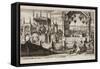 The Great Blessing of Waters at Moscow, 1677-Jan Luyken-Framed Stretched Canvas