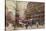 The Great Boulevards-Eugene Galien-Laloue-Stretched Canvas