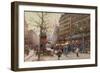 The Great Boulevards-Eugene Galien-Laloue-Framed Giclee Print