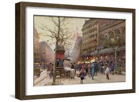 The Great Boulevards-Eugene Galien-Laloue-Framed Giclee Print