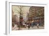 The Great Boulevards-Eugene Galien-Laloue-Framed Giclee Print