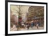 The Great Boulevards-Eugene Galien-Laloue-Framed Giclee Print