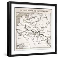 The Great British and French Thrusts, 1915-null-Framed Giclee Print