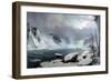 The Great Cataract at Niagara by Hippolyte Sebron-null-Framed Giclee Print