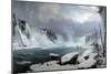 The Great Cataract at Niagara by Hippolyte Sebron-null-Mounted Giclee Print