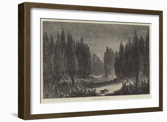 The Great Cemetery, at Scutari-Samuel Read-Framed Giclee Print