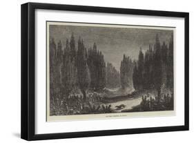 The Great Cemetery, at Scutari-Samuel Read-Framed Giclee Print