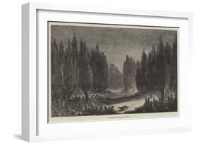 The Great Cemetery, at Scutari-Samuel Read-Framed Giclee Print