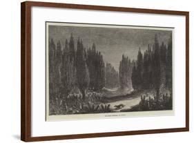 The Great Cemetery, at Scutari-Samuel Read-Framed Giclee Print